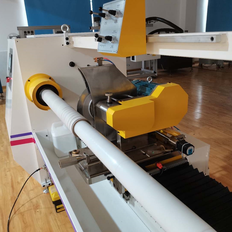 Automatic Single Shaft Roll Foil Cutting Machine