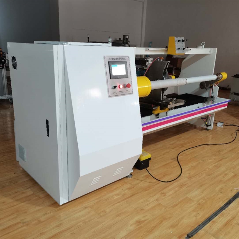 Automatic Single Shaft Roll Foil Cutting Machine